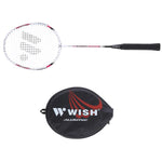 Badmintona rakete STEELTEC 9 BADMINTON RACKET RED WISH