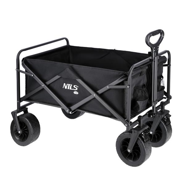 Ratiņi NC1607 FOLDING WAGON BLACK NILS CAMP