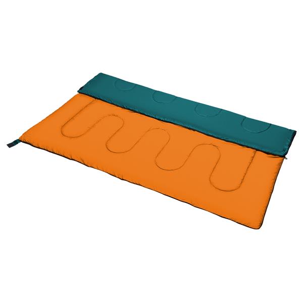 Guļammaiss NC2002 GREEN-ORANGE SLEEPING BAG NILS CAMP