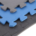 MP10 MULTIPACK L. GREY-BLUE- D.GRAY PUZZLE PROTECTIVE MAT 60x60x1.0 CM (9 GAB. KOMPLEKTS)
