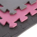 MP10 MULTIPACK L. GREY-PINK- D.GRAY PUZZLE PROTECTIVE MAT 60x60x1.0 CM (9 GAB. KOMPLEKTS)