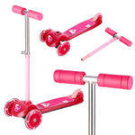 HLB001 PINK Skrejritenis NILS FUN