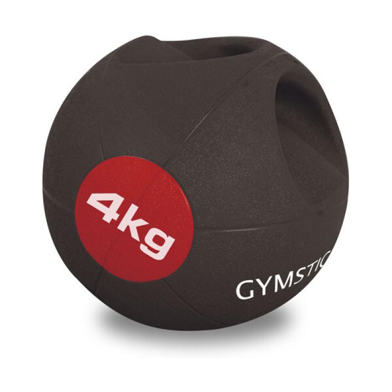 Medicīniskā bumba ar rokturi GYMSTICK 4kg