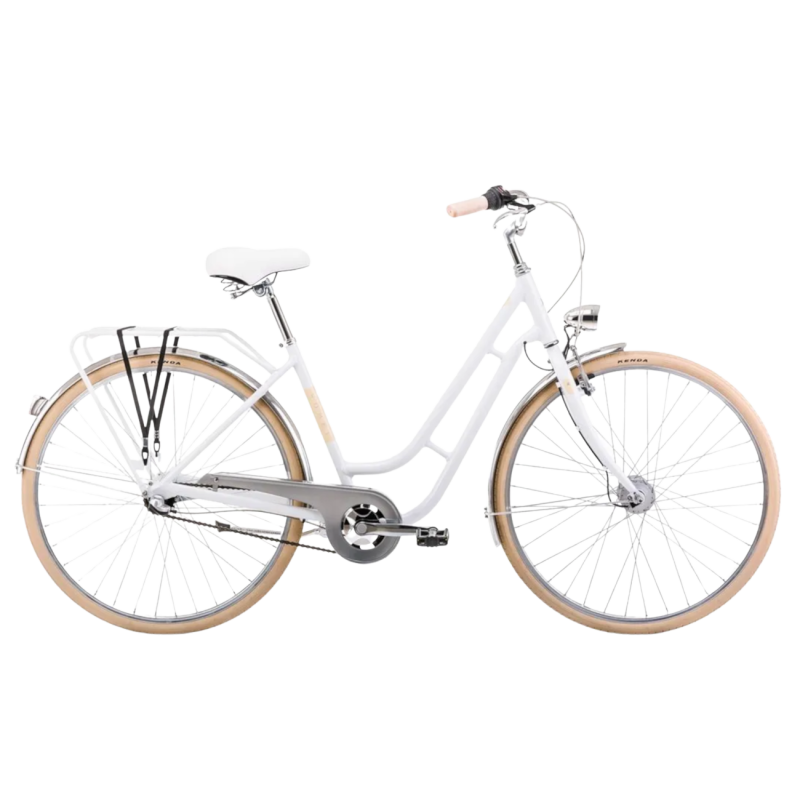 Velosipēds ROMET Luiza Classic, balts (M)