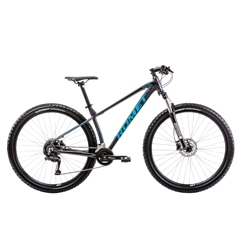 Vīriešu velosipēds ROMET Mustang M1 CS, 29" tumši pelēks (M)