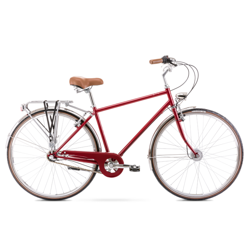 Velosipēds ROMET Vintage Classic M, sarkans (L)