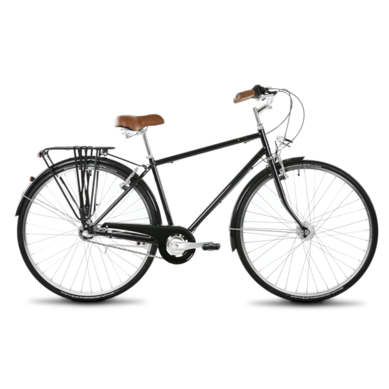 Velosipēds ROMET Vintage Classic M, melns (L)