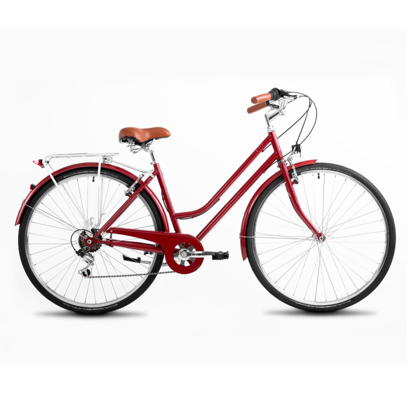 Velosipēds ROMET Vintage Eco D, sarkans (M)