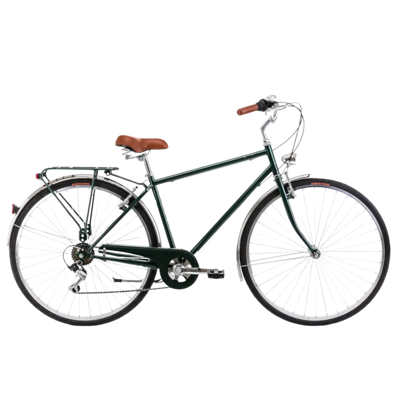 Velosipēds ROMET Vintage Eco M, zaļš (L)