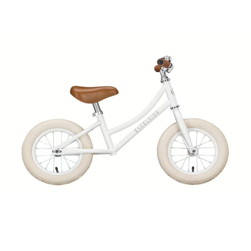 Līdzsvara velosipēds EXCELSIOR Retro Runner, 12" krēmkrāsas