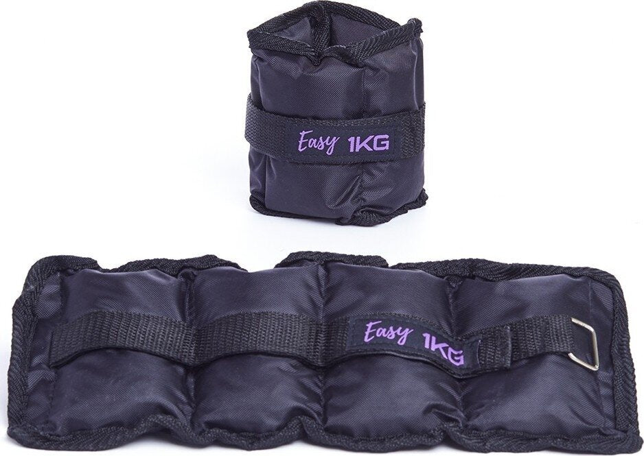 Kāju un roku svari Easy Fitness - 2 x 1 kg