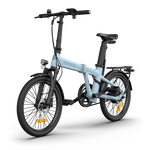 Elektriskais saliekamais velosipēds ADO A20 Air PRO, zils