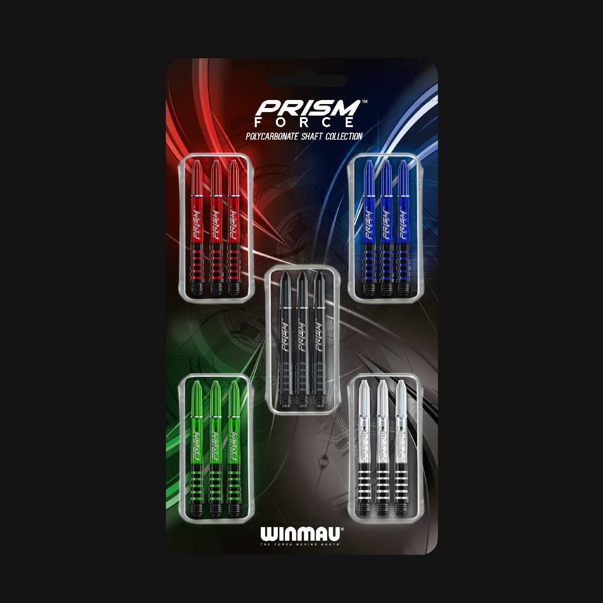Winmau Prism Force šautriņu šahtu kolekcija