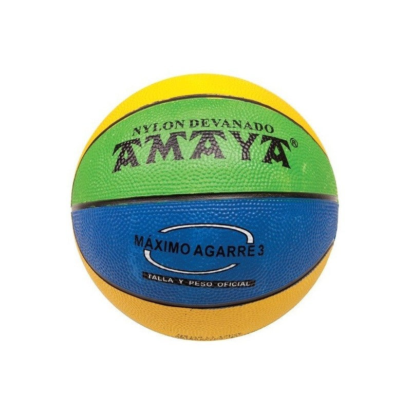 Basketbola Amaya Tricolor 3d.
