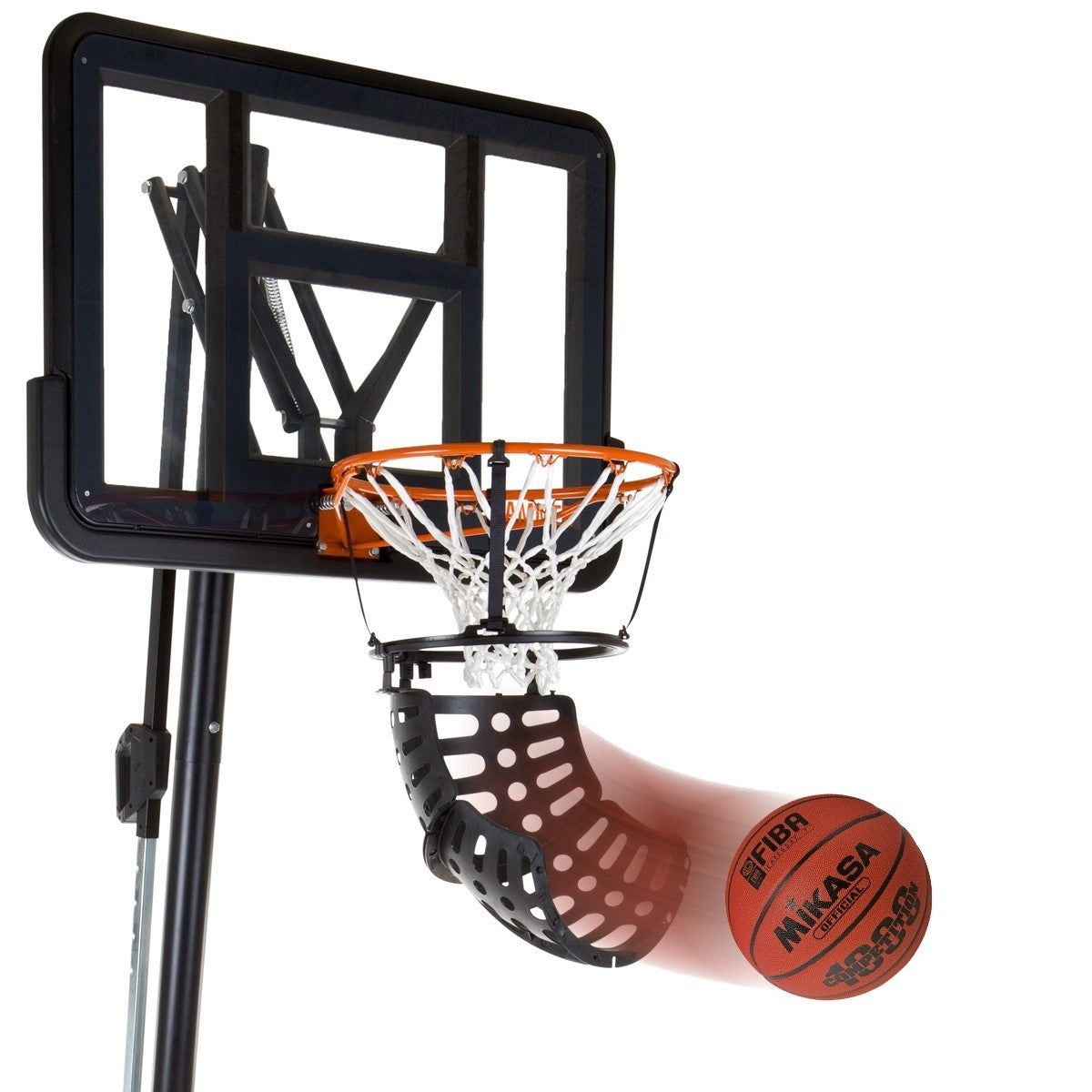 Basketbola atgriešanas sistēma