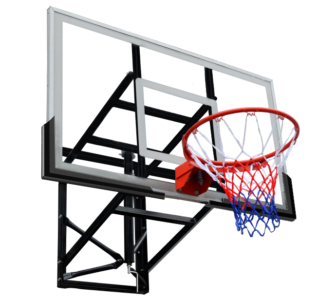 Basketbola vairogs Bilaro Montana Max 180x105cm, 12mm rūdīts stikls