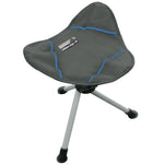 High Peak Tarifa 3-Leg Stool saliekamais tērauda krēsls/trijkājis (44143)
