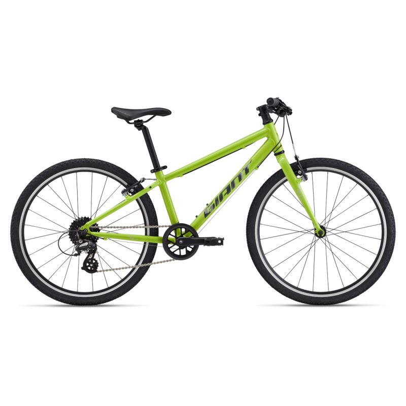 Īpaši viegls bērnu velosipēds GIANT ARX 24 (2025) Lime Punch