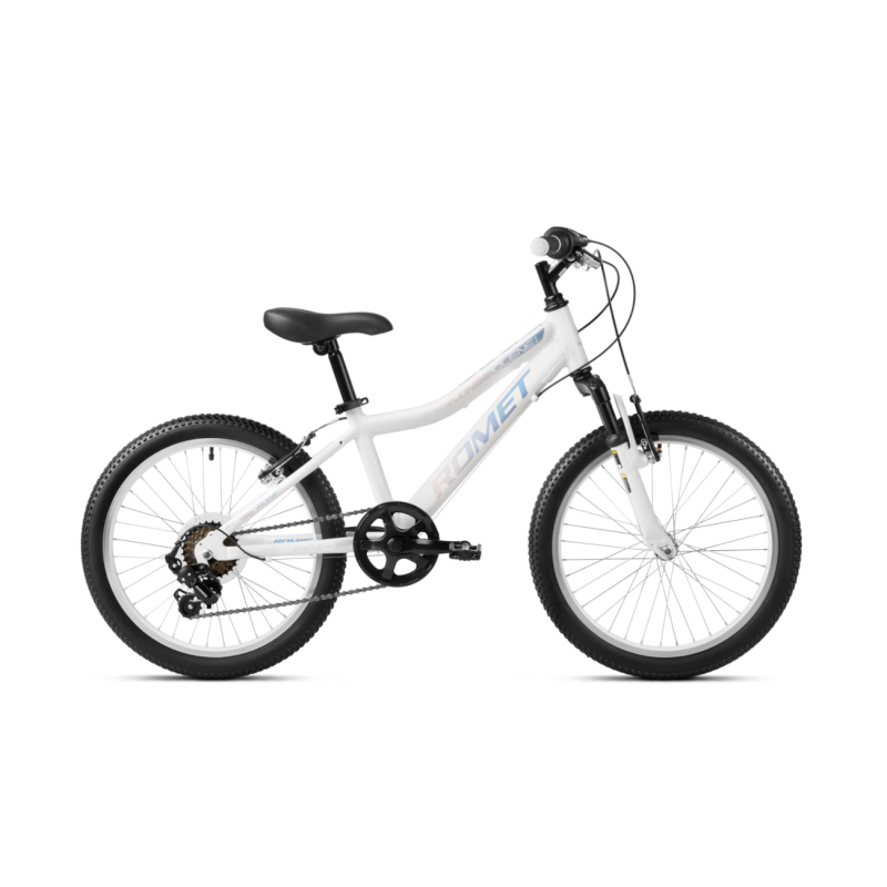 Bērnu velosipēds ROMET Jolene 20 KID 2, balts-zils-rozā
