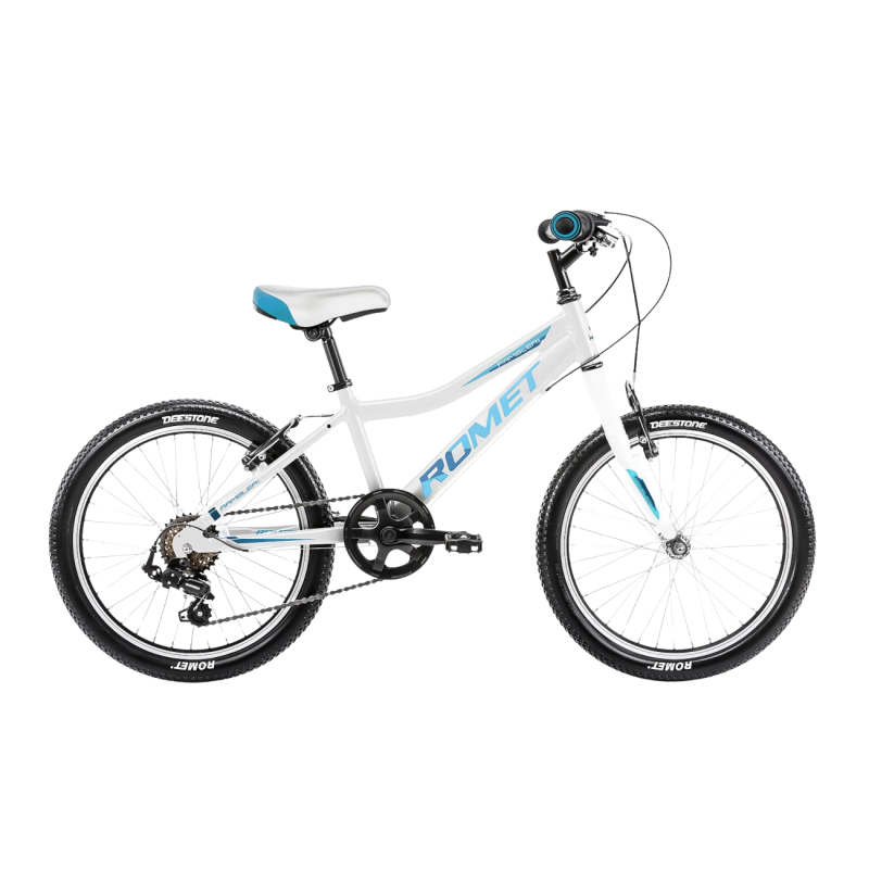 Bērnu velosipēds ROMET Rambler 20 KID 1, balts-zils