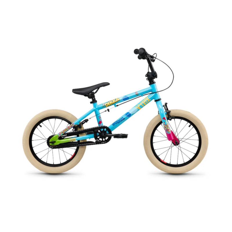 Bērnu velosipēds S´COOL DIKKA BMX 16", zils