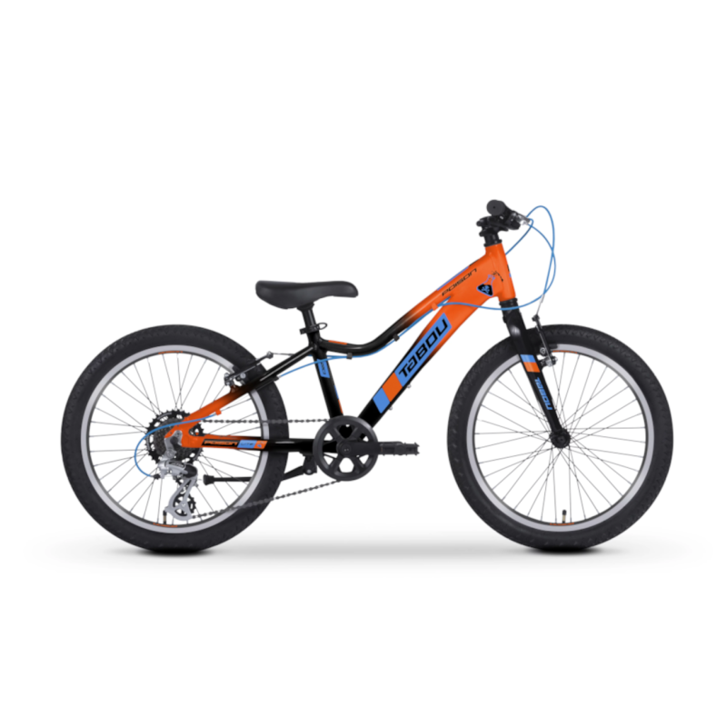 Bērnu velosipēds TABOU Poison Lite 20, oranžmelns