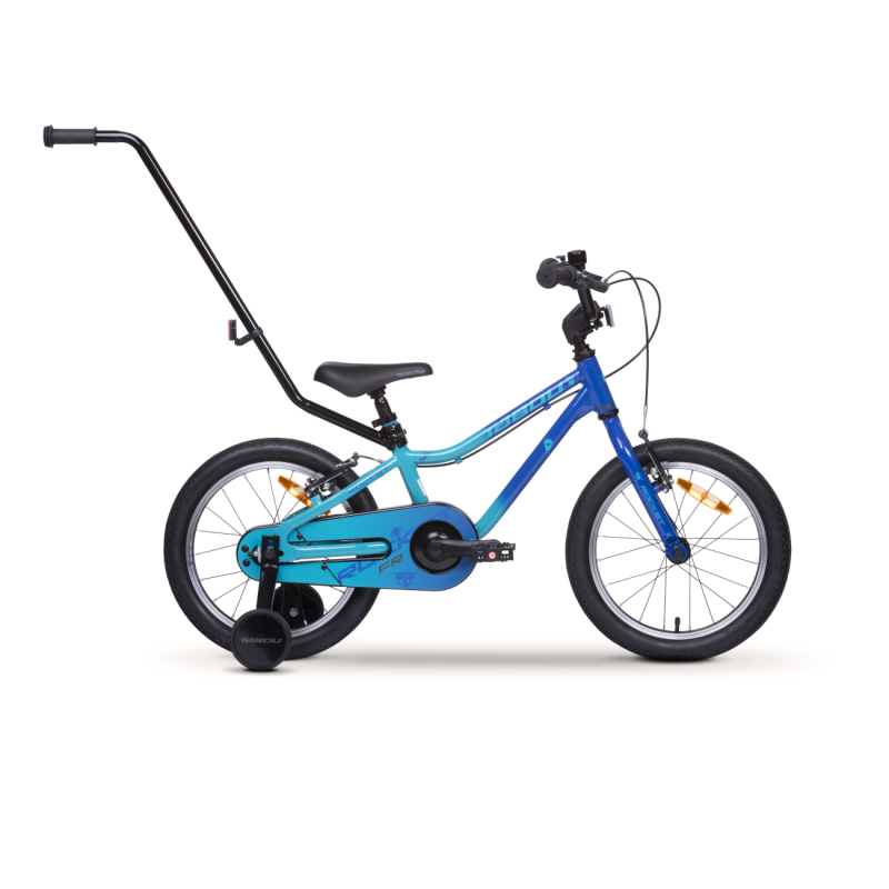 Bērnu velosipēds TABOU Rocket FR, 16" zili tirkīza krāsā