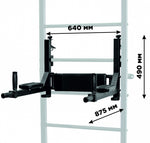 Sporta komplekss BOGATYR Flexter 3in1 melns, 241x68,5cm