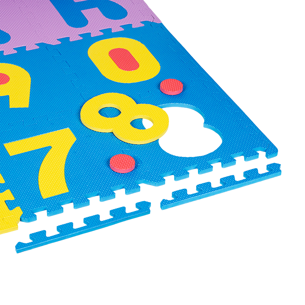 Izglītojošs paklājiņš bērniem, puzle 180 x 180 cm, alfabēts