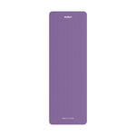 Vingrošanas paklājiņš jogai, pilates, fitnesam, 183x61cm, 1cm biezs, NBR materiāls, violets, REBEL ACTIVE