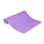 Vingrošanas paklājiņš jogai, pilates, fitnesam, 183x61cm, biezums 1cm, TPE materiāls, violets, REBEL ACTIVE
