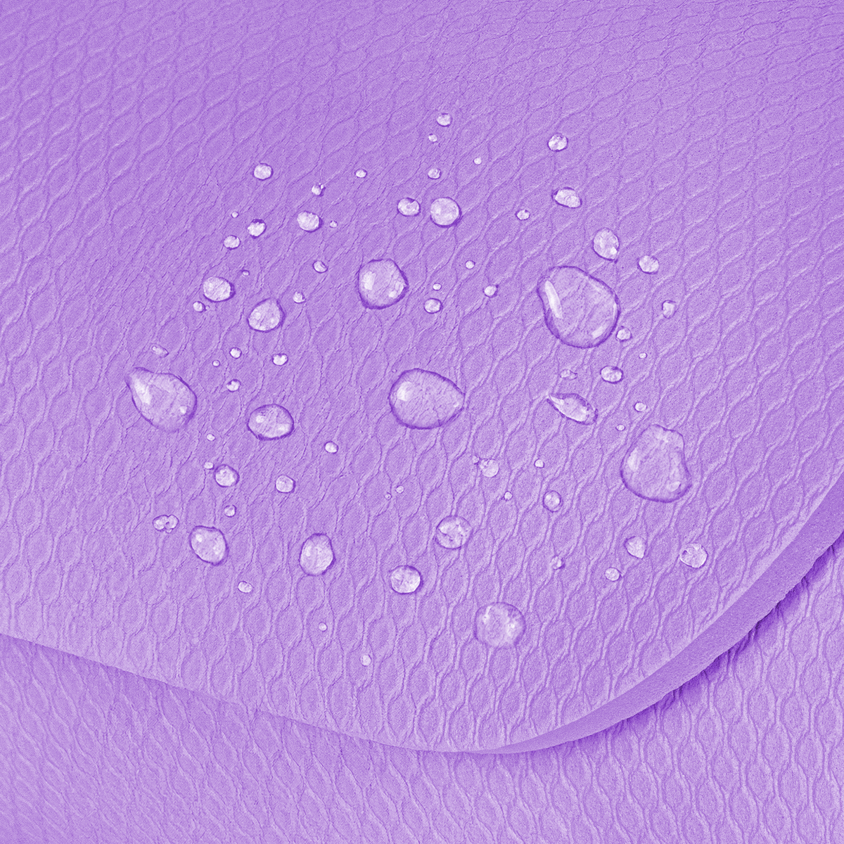 Vingrošanas paklājiņš jogai, pilates, fitnesam, 183x61cm, biezums 4mm, TPE materiāls, violets, REBEL ACTIVE