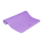 Vingrošanas paklājiņš jogai, pilates, fitnesam, 200x90cm, biezums 1cm, TPE materiāls, violets, REBEL ACTIVE