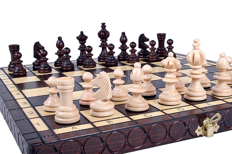 Šahs Olimpiskais mazais 360x180x50mm, karalis 65mm