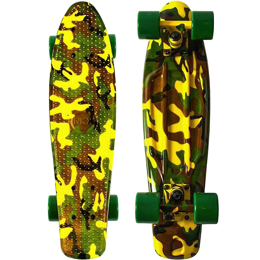 Skrituļdelis NKX Penny Deluxe Camo 22 collas