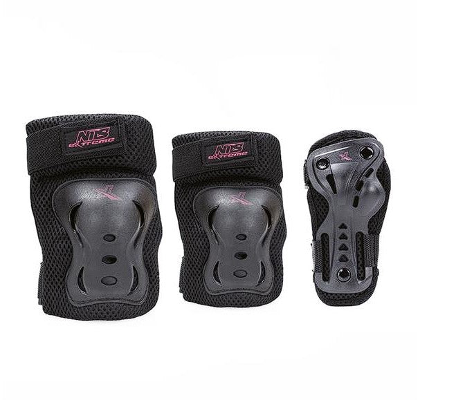 Aizsargi H706 SIZE S BLACK-PINK PROTECTORS SET NILS EXTREME