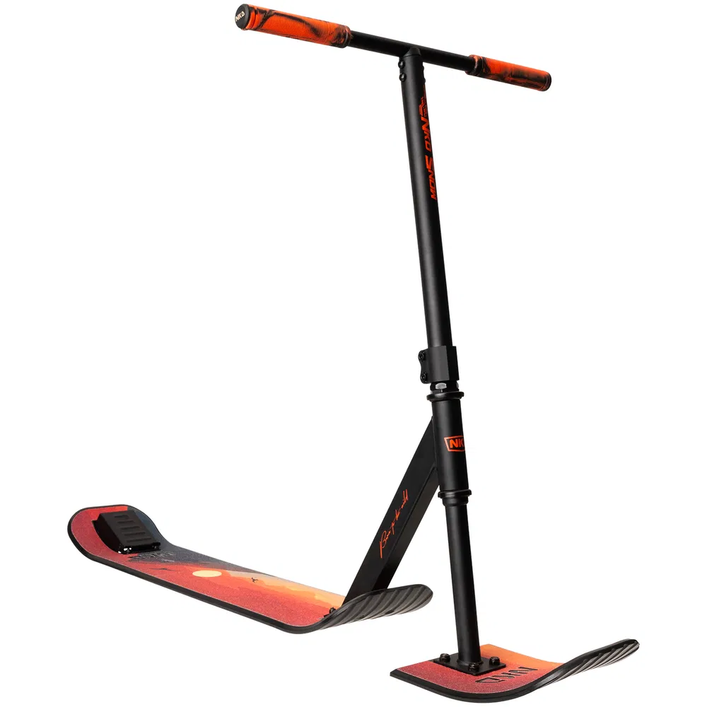 Sniega triku skrejritenis NKD Snow stunt Black/ Red 82cm