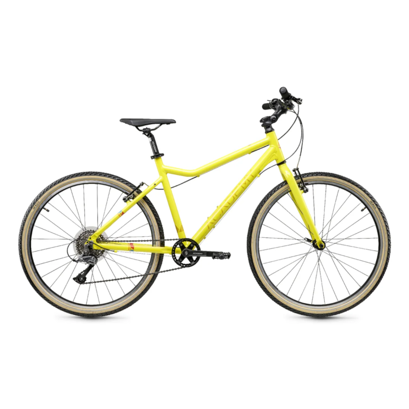 Ultraviegls bērnu velosipēds ACADEMY 6. klase, 26" dzeltens