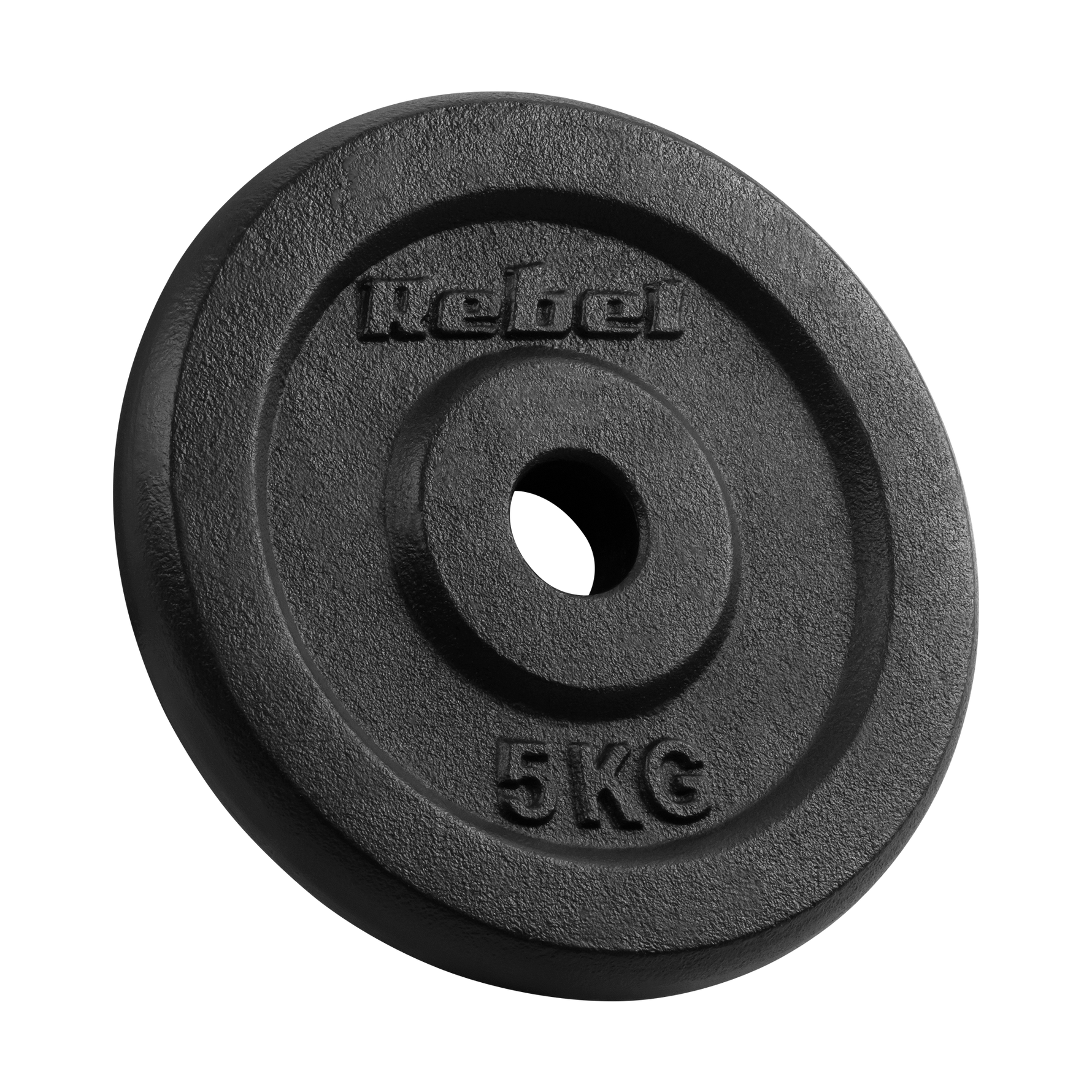 Čuguna atsvaru komplekts 4x5kg, 31mm caurums, klasiskā plāksne, REBEL ACTIVE