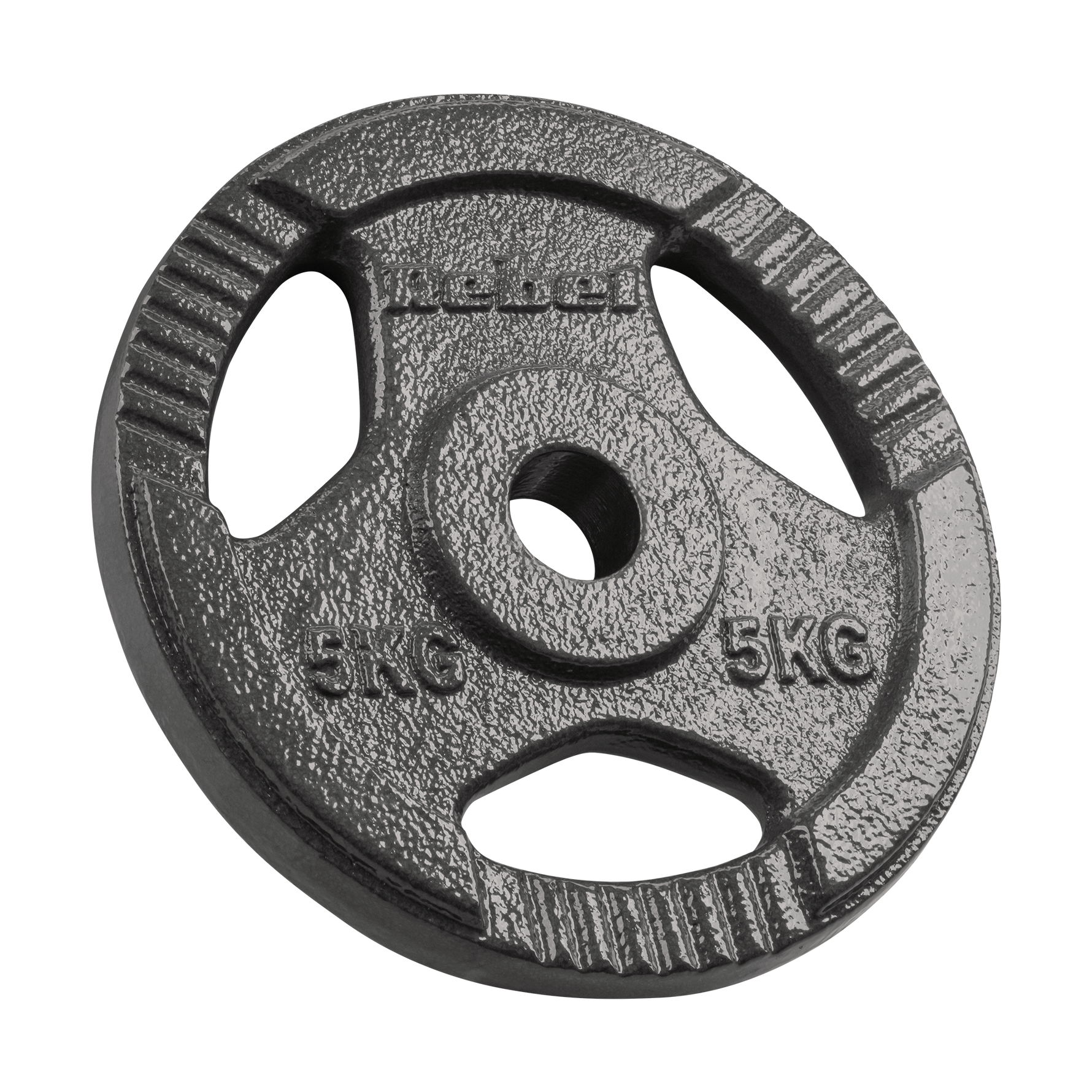 Čuguna atsvaru komplekts 4x5kg, 31mm caurums, plāksne ar rokturiem, REBEL ACTIVE