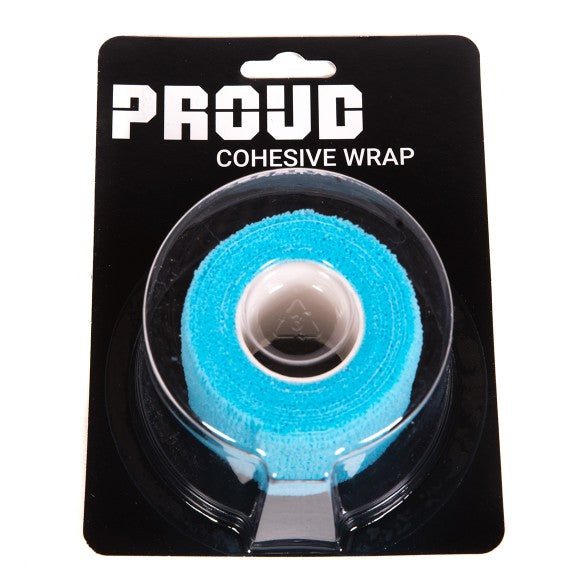 Apsēji treniņiem COHESIVE WRAP PROUD : Zila- 25mm
