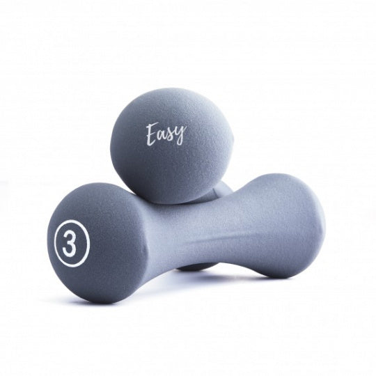 Neoprēna hanteles EASY 2x3kg