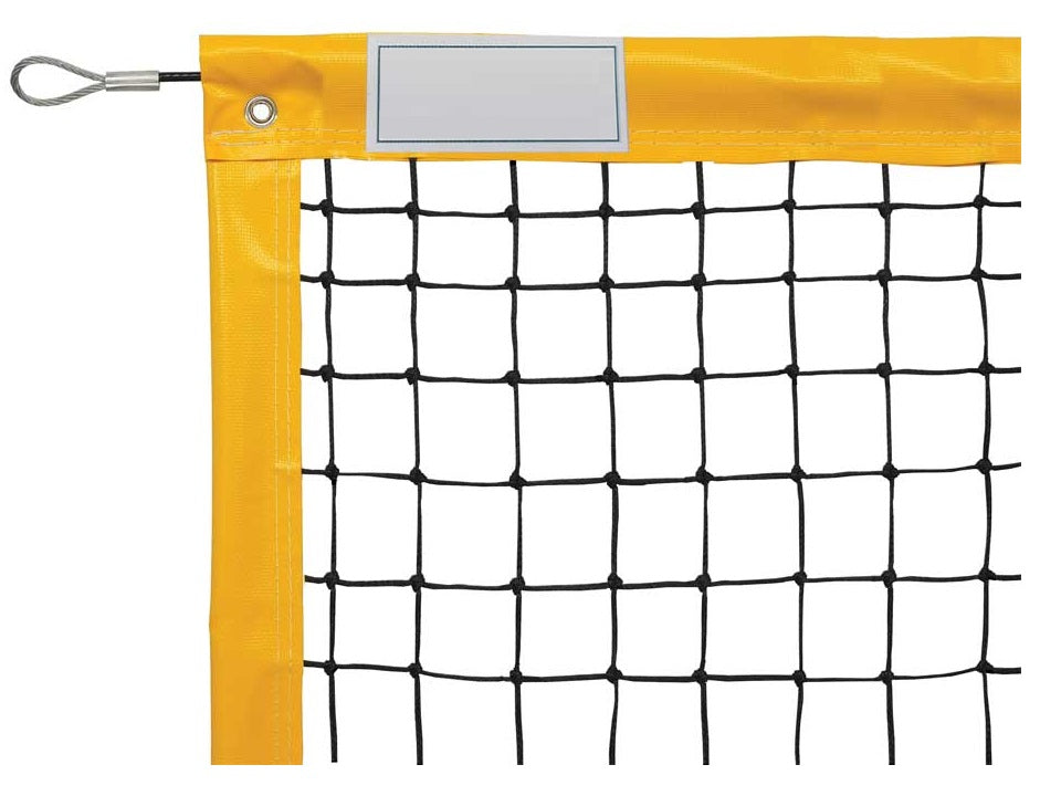 Pludmales tenisa tīkls PE3mm 8,5x1,07m (lamināts kabelis)