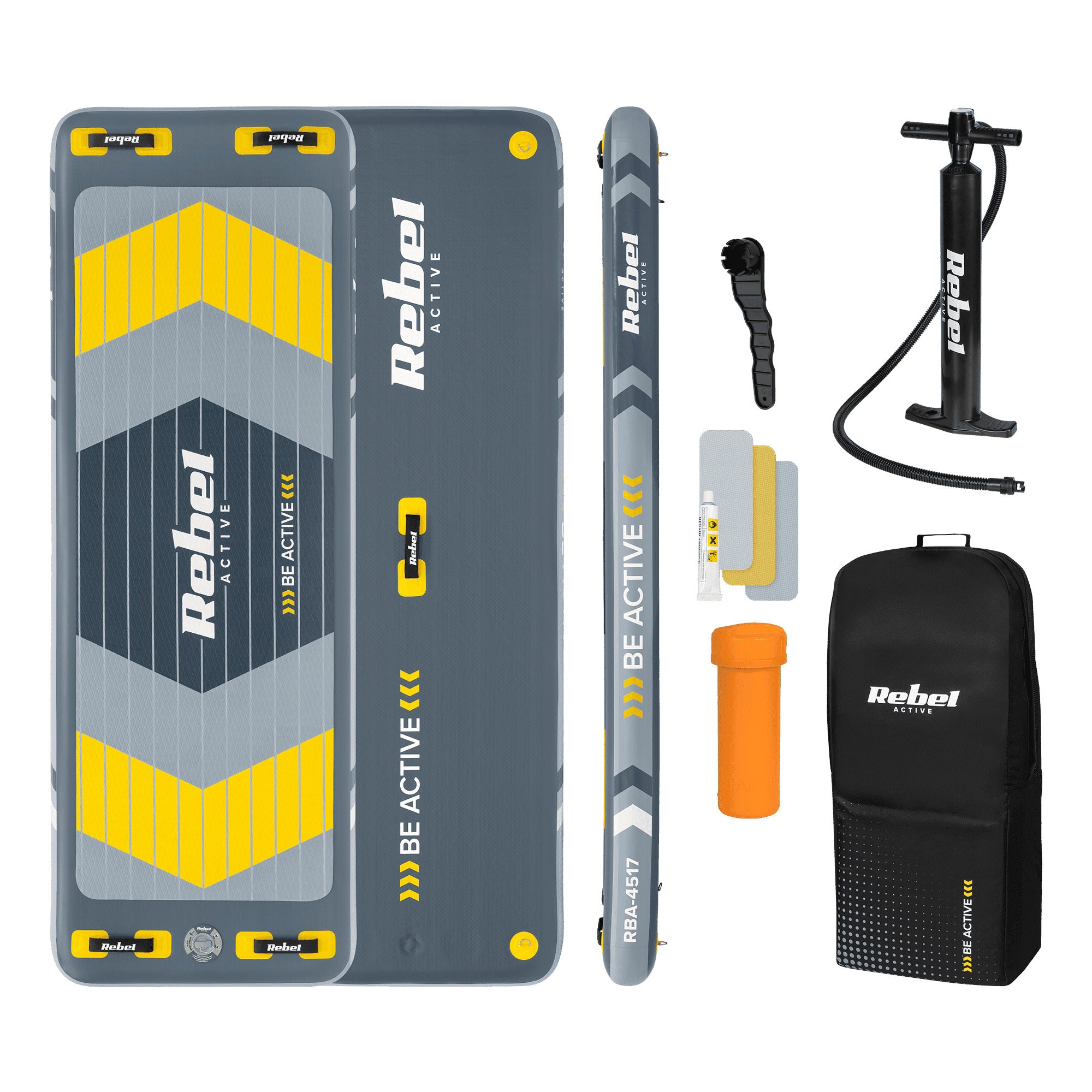 REBEL ACTIVE piepūšamā ūdens platforma 250x89x15