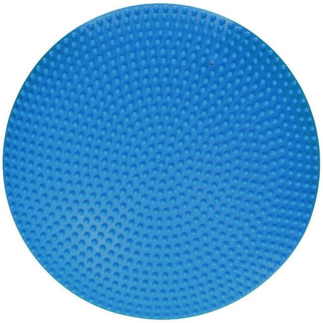 Līdzsvara spilvens KP-066 ar sūkni d33cm Blue