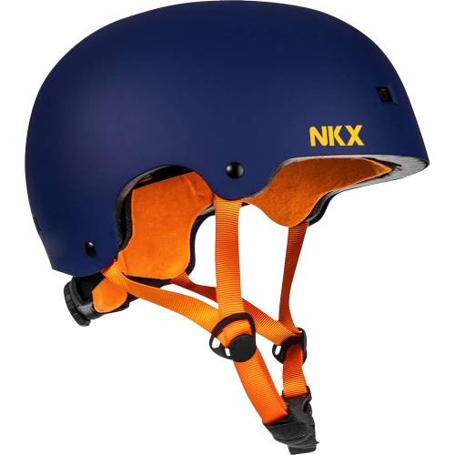 Aizsargķivere NKX Brain Saver Navy orange L izmērs