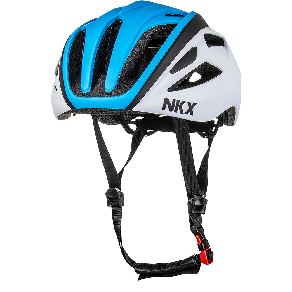Aizsargķivere NKX Urban Bicycle White Blue S/M izmērs