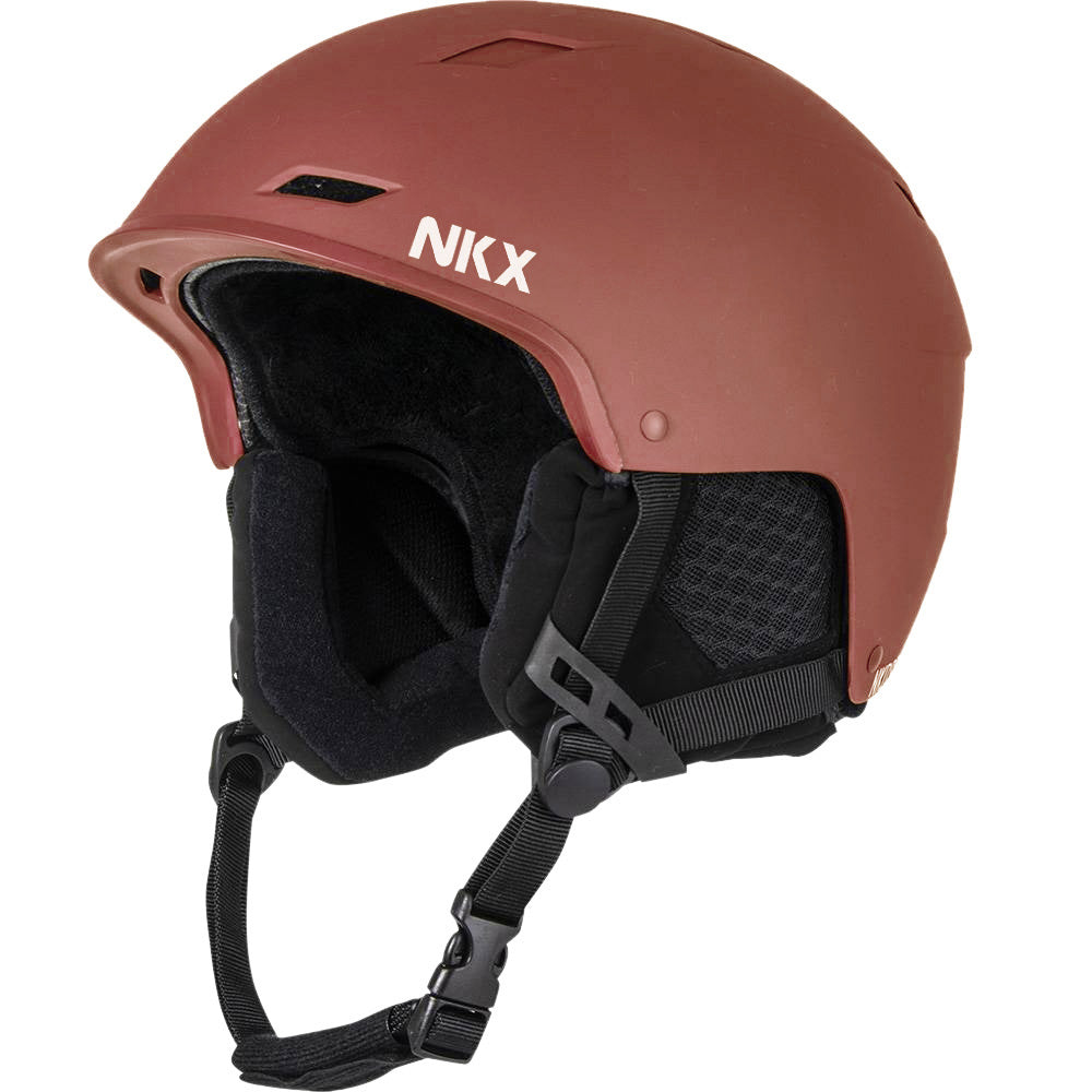 Slēpošanas ķivere NKX Nomad Snow Helmet L izmērs Bordo