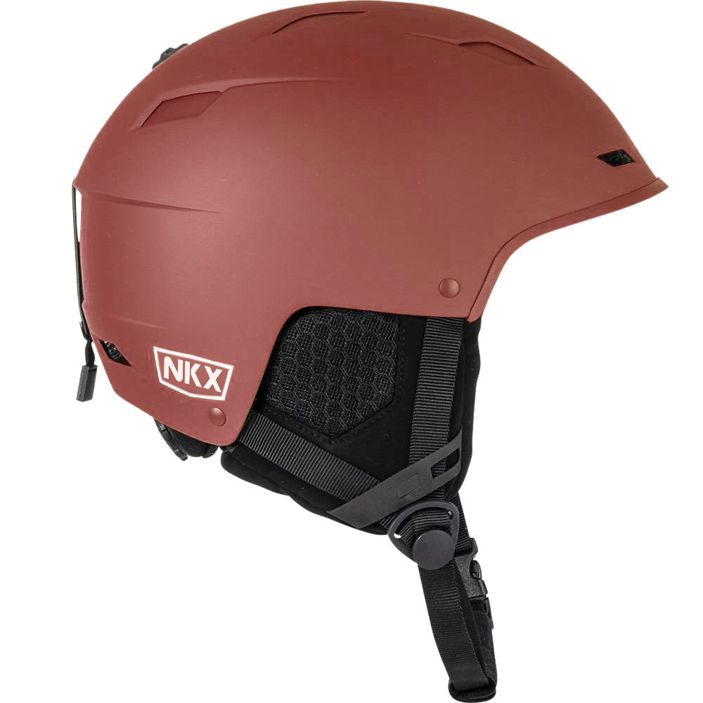 Slēpošanas ķivere NKX Nomad Snow Helmet M izmērs Bordo