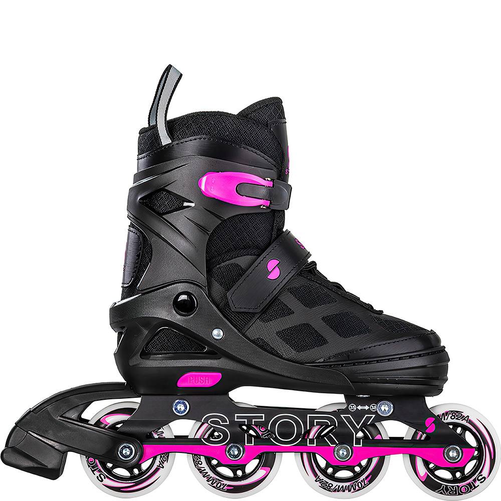 Story Midnight Regulējamas skrituļslidas Pink 39-42
